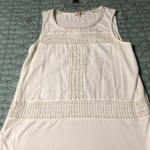 Skies are Blue embroidered tank.